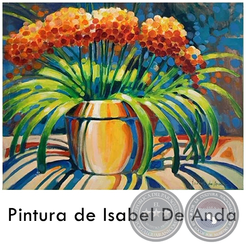 Flores - Artista: Isabel de Anda